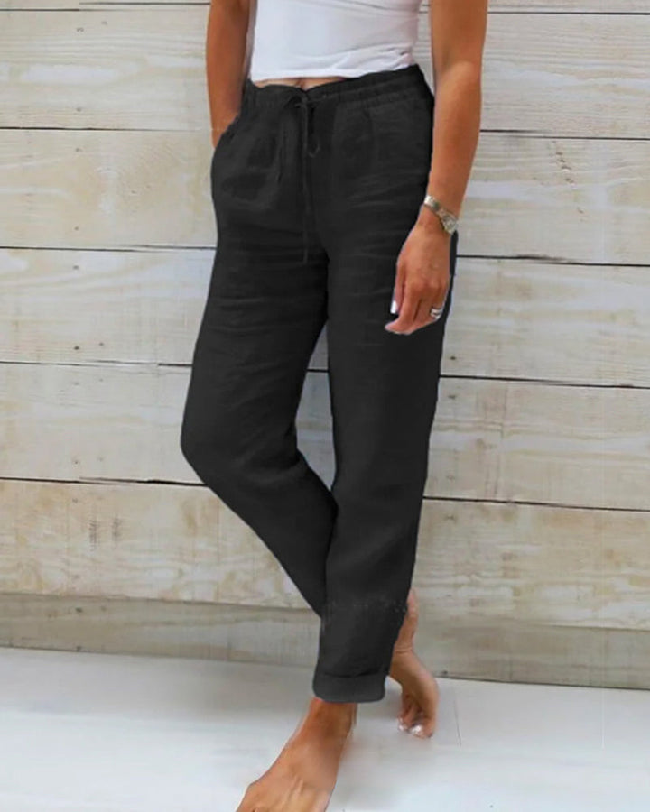 Monika | Casual Chic Straight Trousers