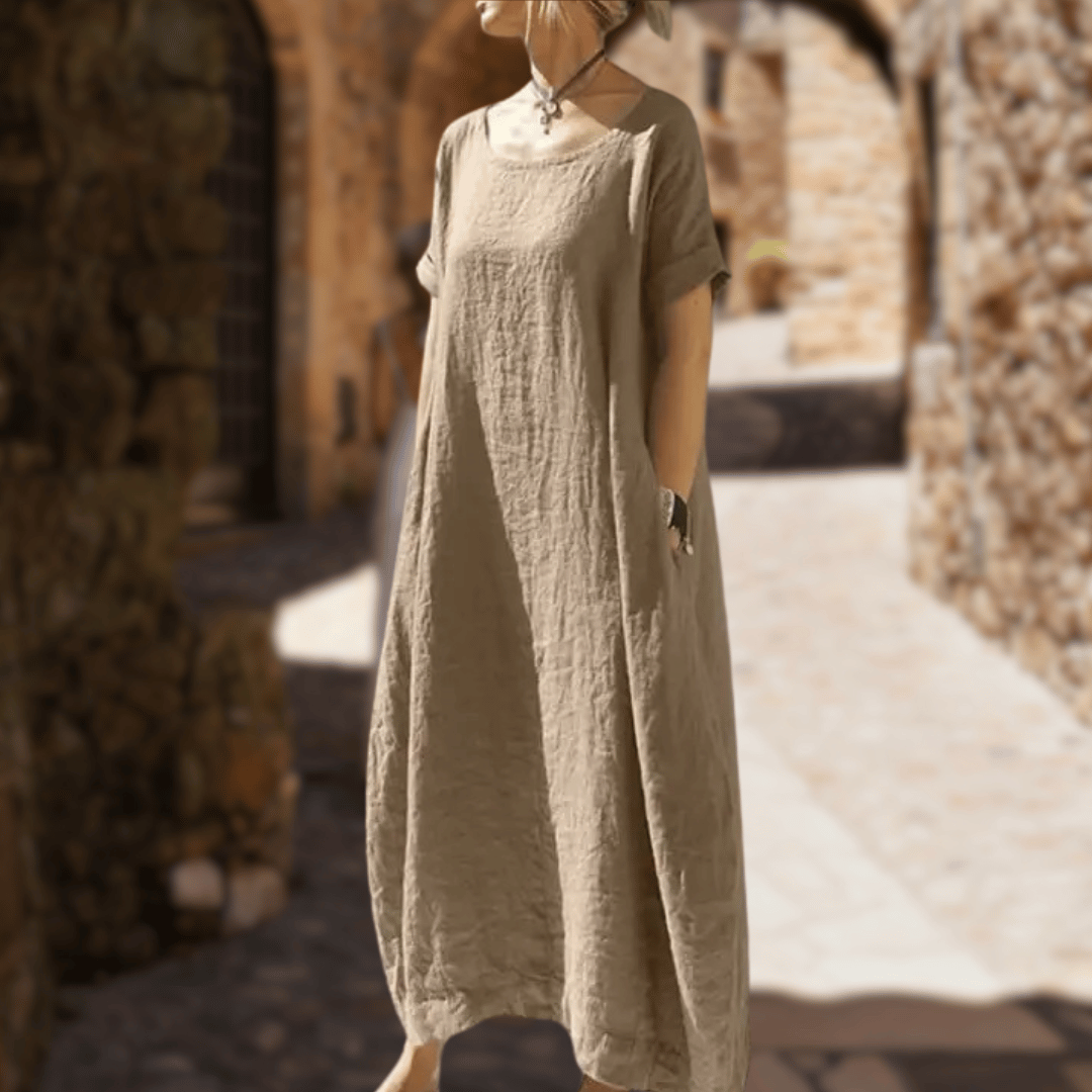 Alba | Soft and comfortable long casual dress