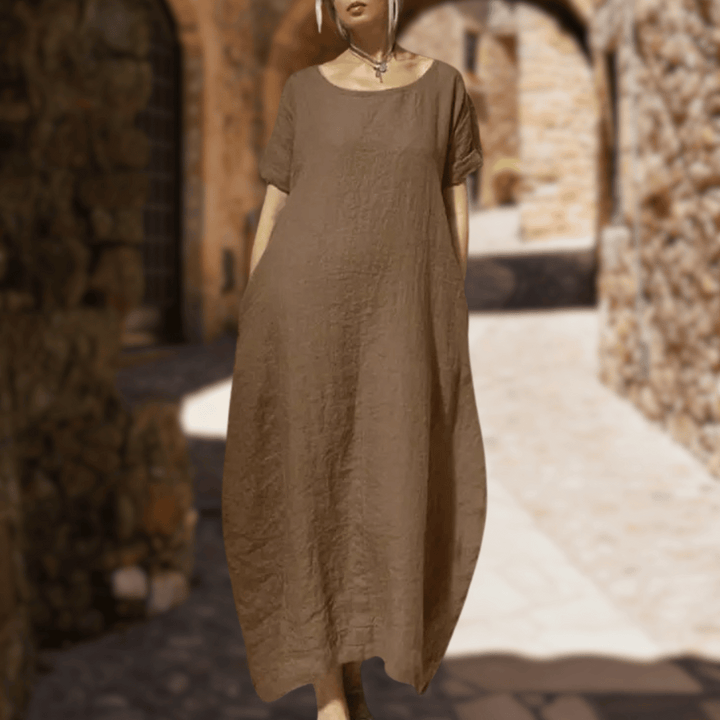 Alba | Soft and comfortable long casual dress