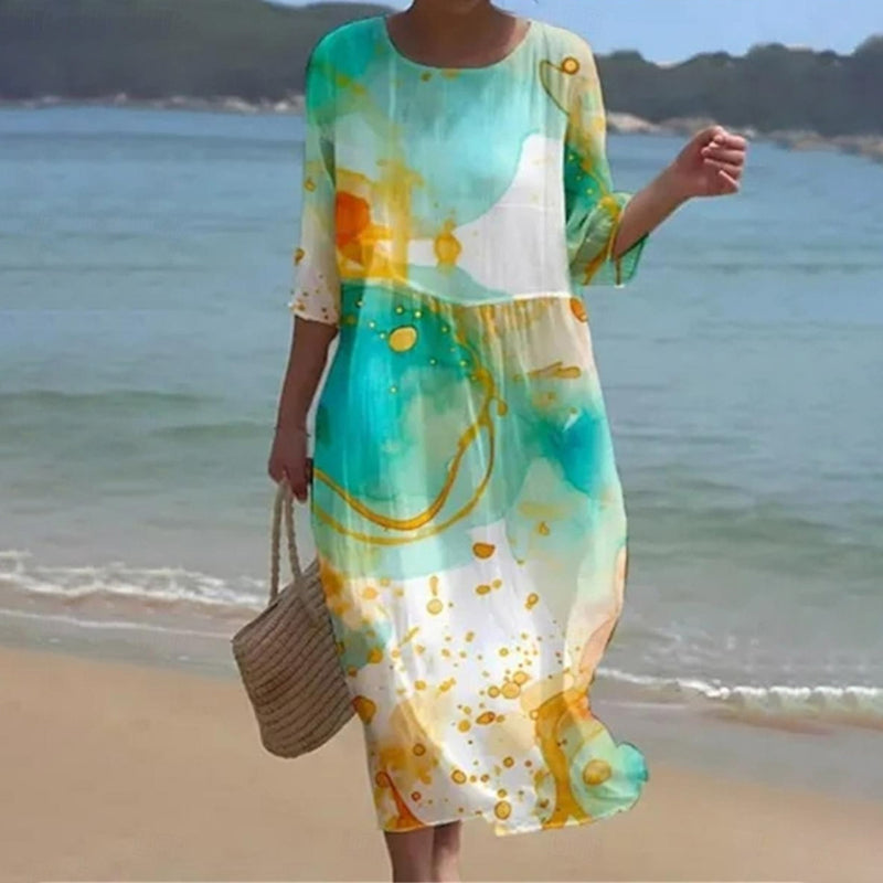 Mara | Elegant Floral Dress