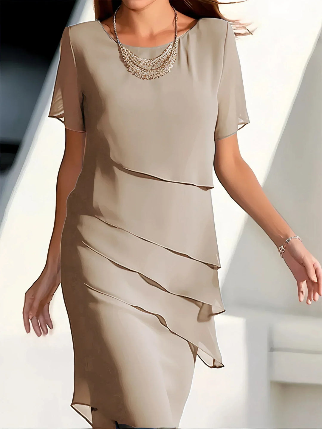 Laura | Elegant Layered Dress