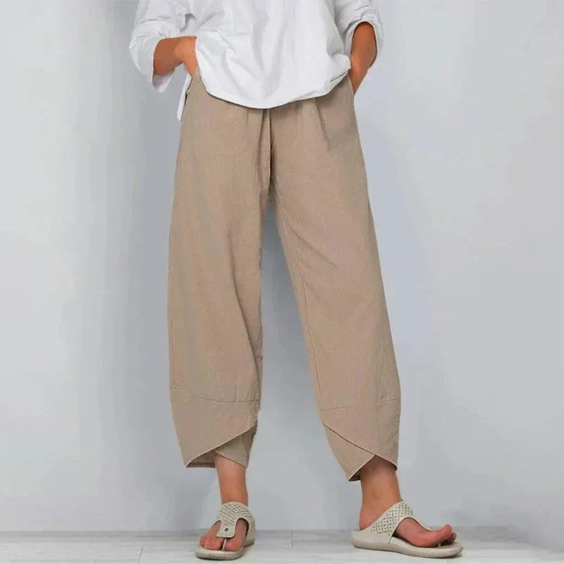 Natasha | Chic cotton and trousers