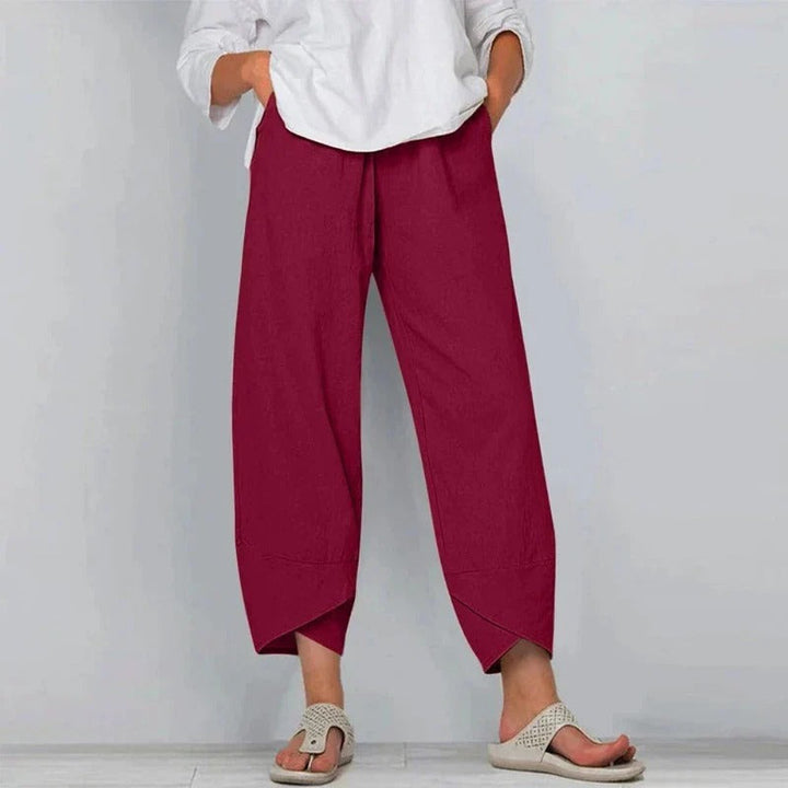 Natasha | Chic cotton and trousers