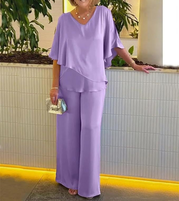 Kathy™ - Effortless Wide-Leg Set