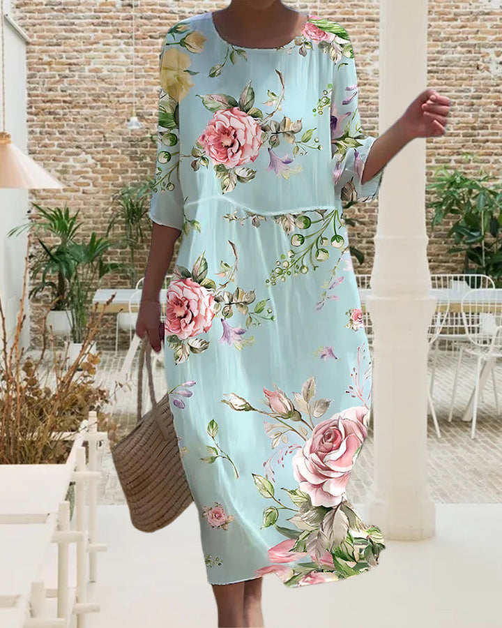 Mara | Elegant Floral Dress