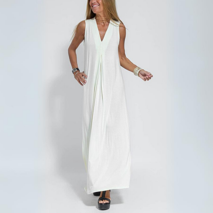 Sole® | Elegant Summer Dress + Free Shoulder Wrap